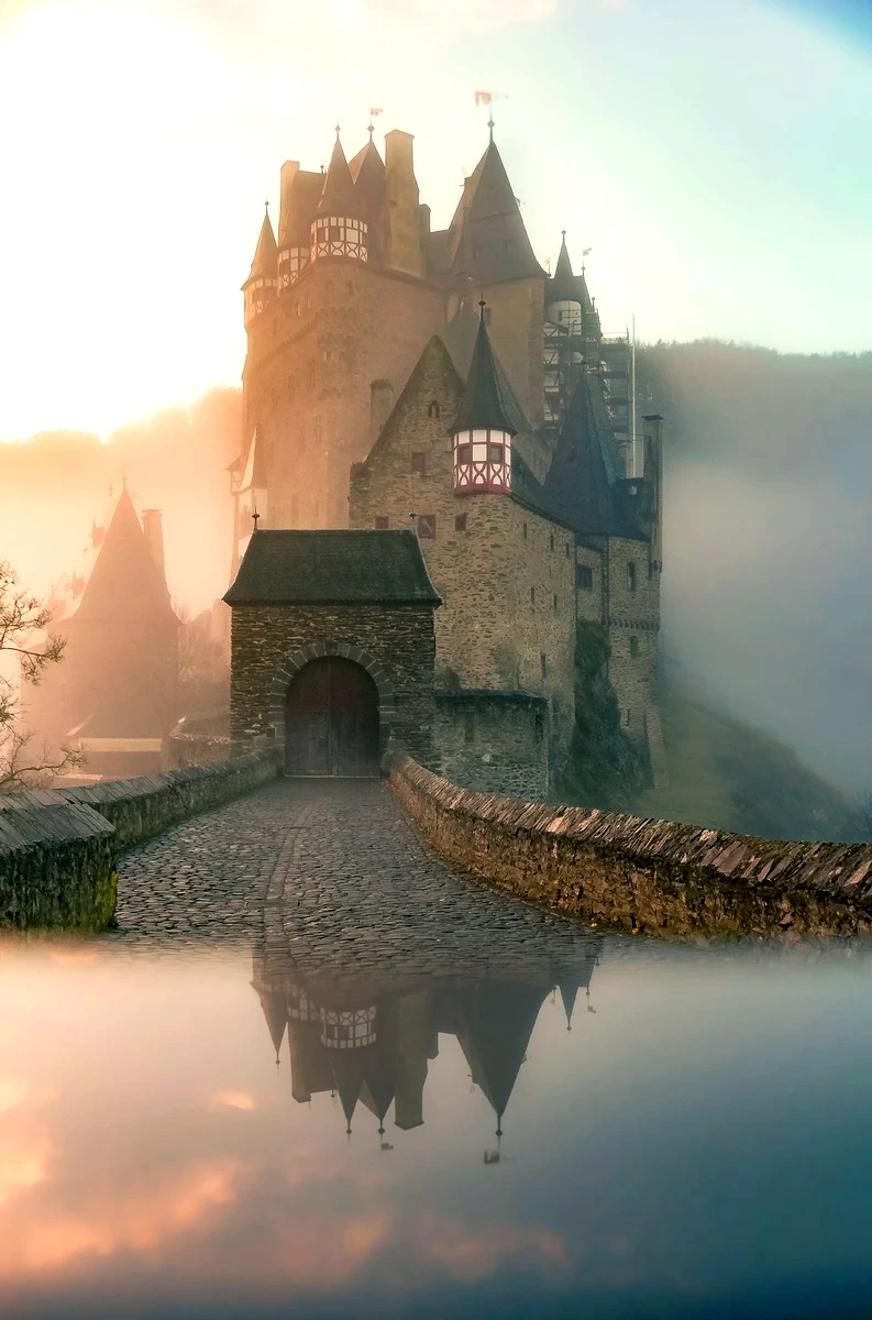 Floating Castle in the Cumulus Sky - Edited