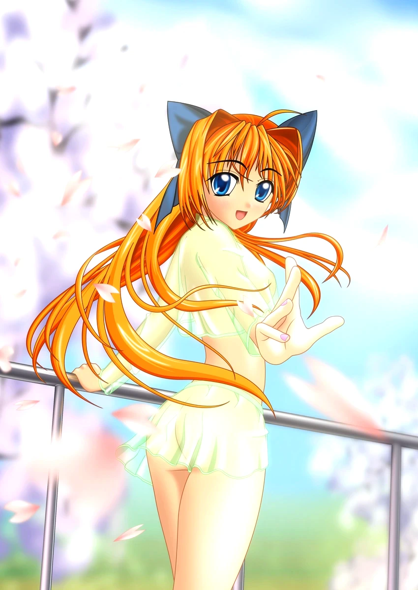 Elegant Anime Maiden Illustration - Edited