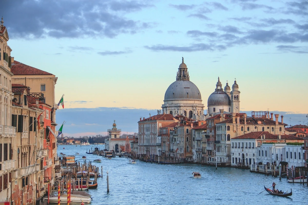 Romantic Venice Grand Canal Gondola - Original