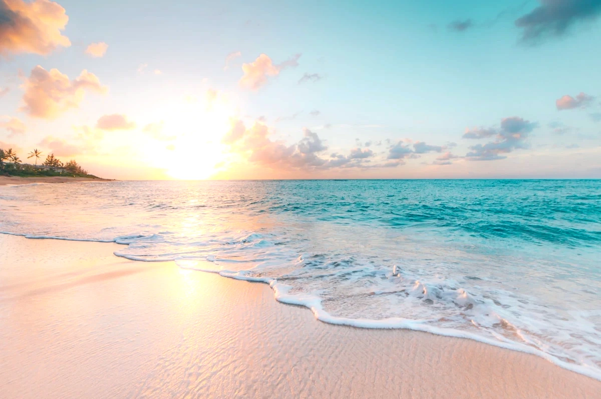 Azure Tropical Ocean & Shore - Edited